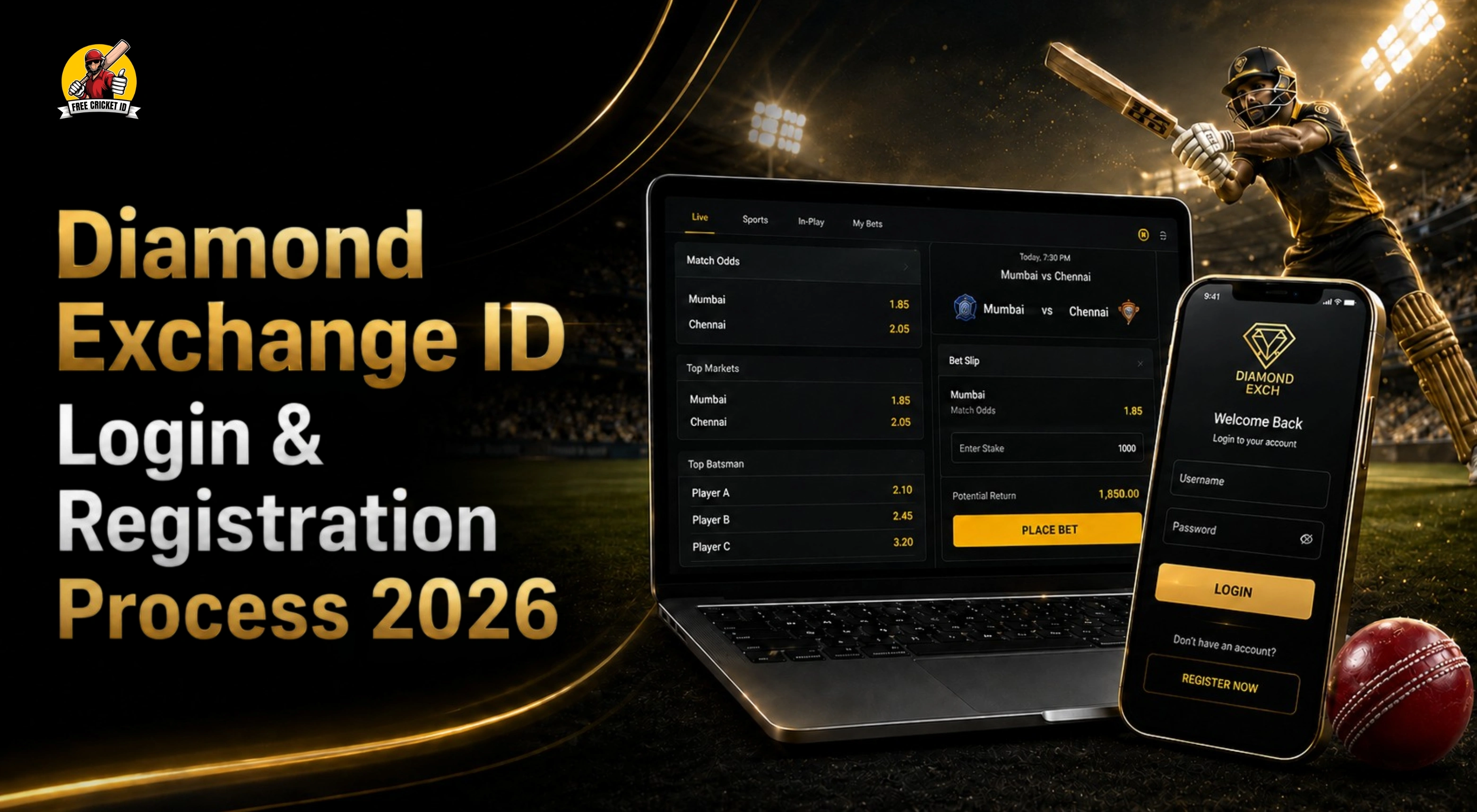 Diamond Exchange ID Login & Registration Process 2026